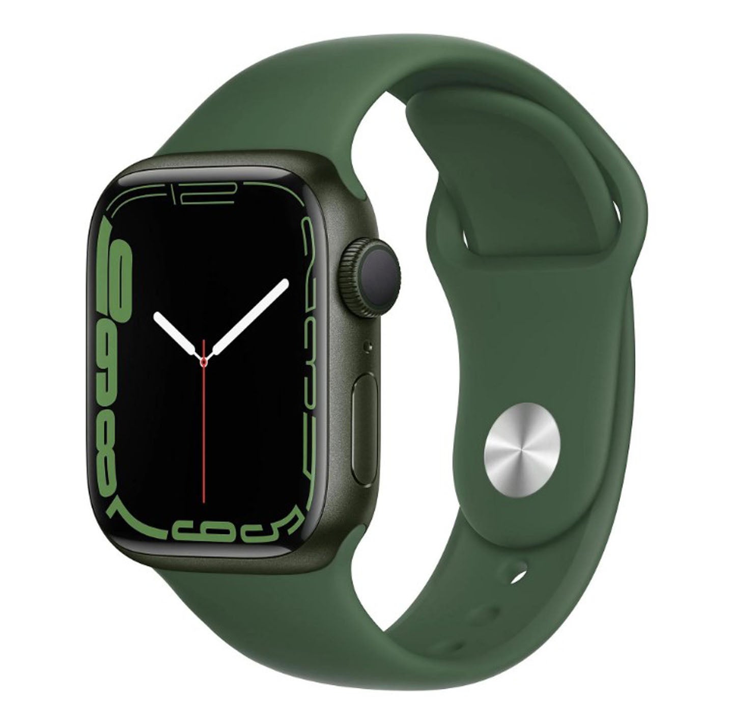 Apple Watch Series 7 41mm Green gut Refurbished Inkl. orig. Ladekabel