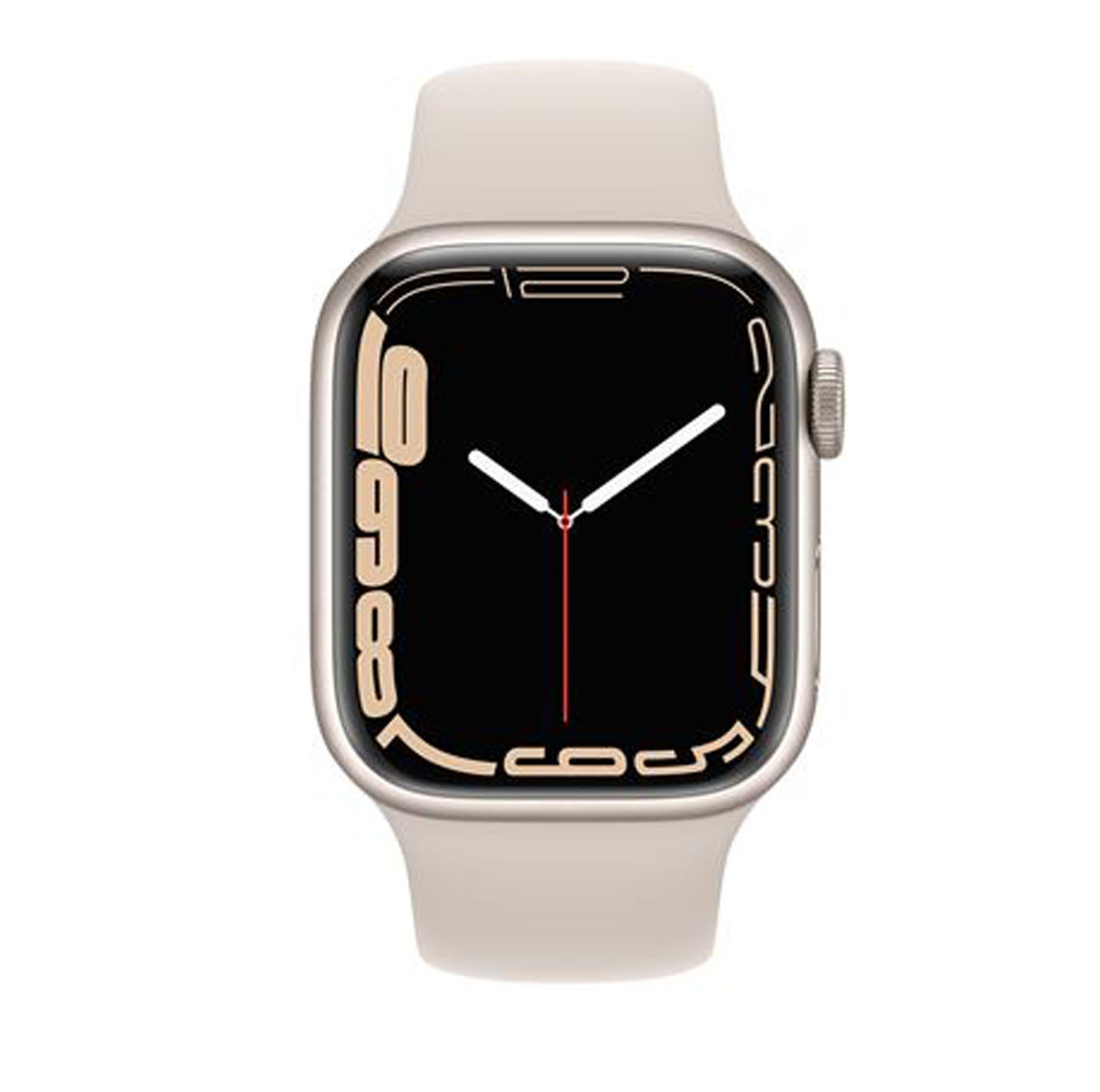 Apple Watch Series 7 41mm Starlight gut Refurbished Inkl. orig. Ladekabel