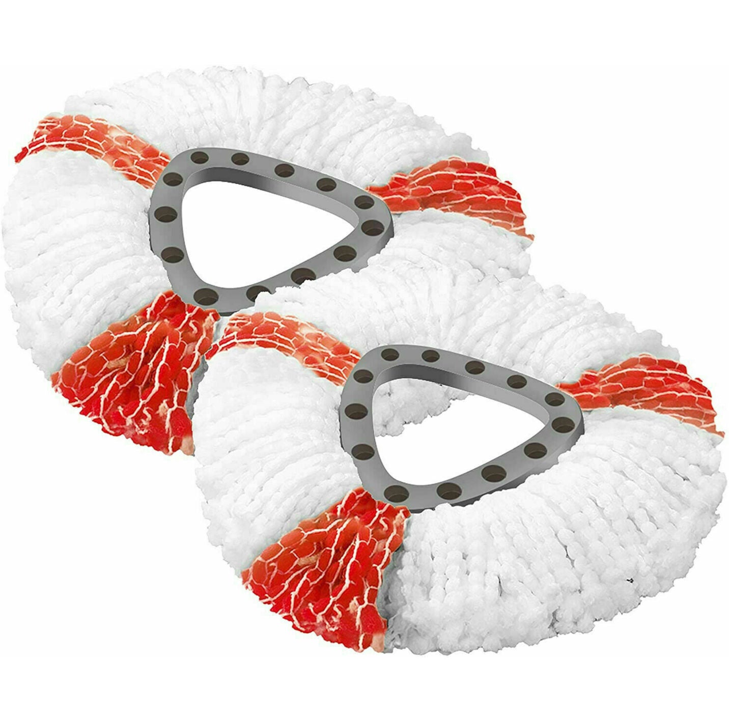 Vileda Ersatzmopp 2er Pack SuperMocio 3x Action Velour EasyWring & Clean