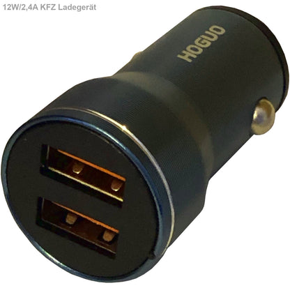 KFZ Ladegerät 100W 6A USB C Schnell 2,4A Auto PD Adapter für iPhone Samsung