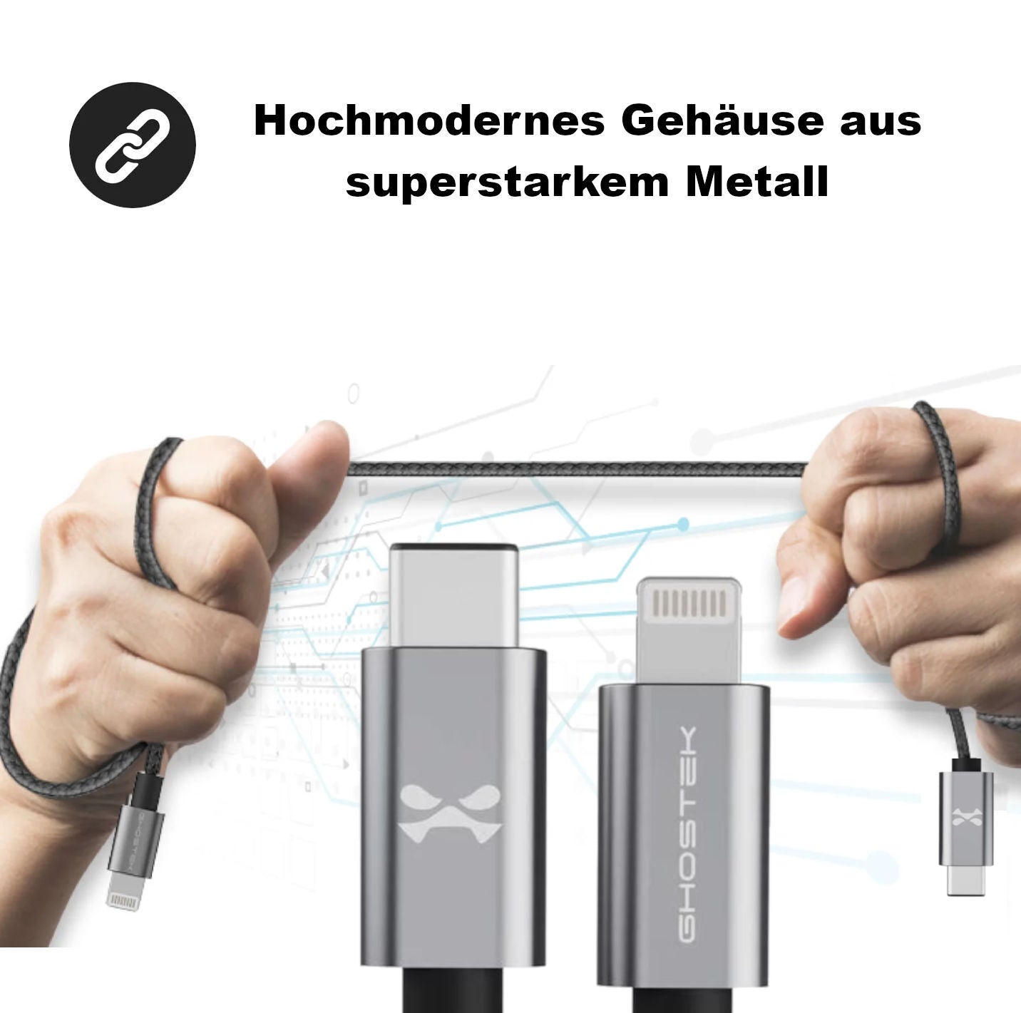 Schnell Ladekabel für iPhone 20W MFI Datenkabel 1m 2m 3m 2,4A 14 13 iPad USB