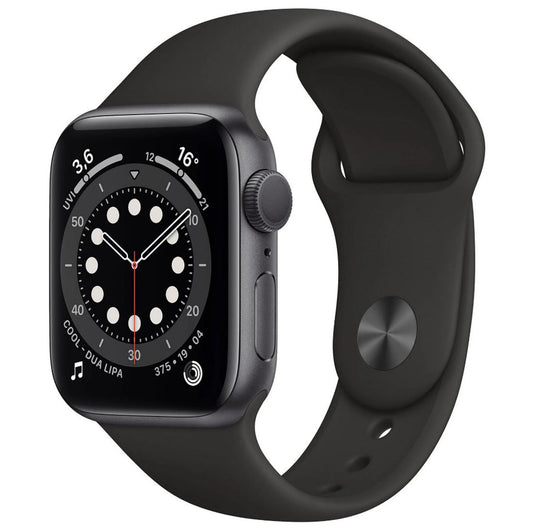 Apple Watch Series 6 40mm Space Grey gut Refurbished Inkl. orig. Ladekabel
