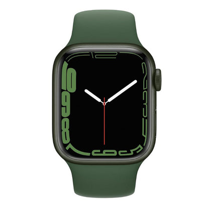 Apple Watch Series 7 41mm Green gut Refurbished Inkl. orig. Ladekabel