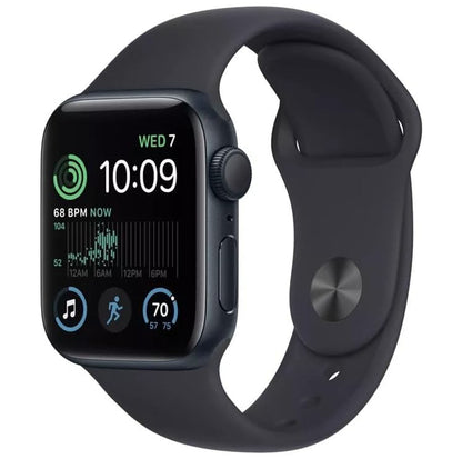 Apple Watch Series 7 45mm Midnight Black gut Refurbished Inkl. orig. Ladekabel