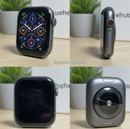 Apple Watch Series 8 45mm Sillver gut Refurbished Inkl. orig. Ladekabel