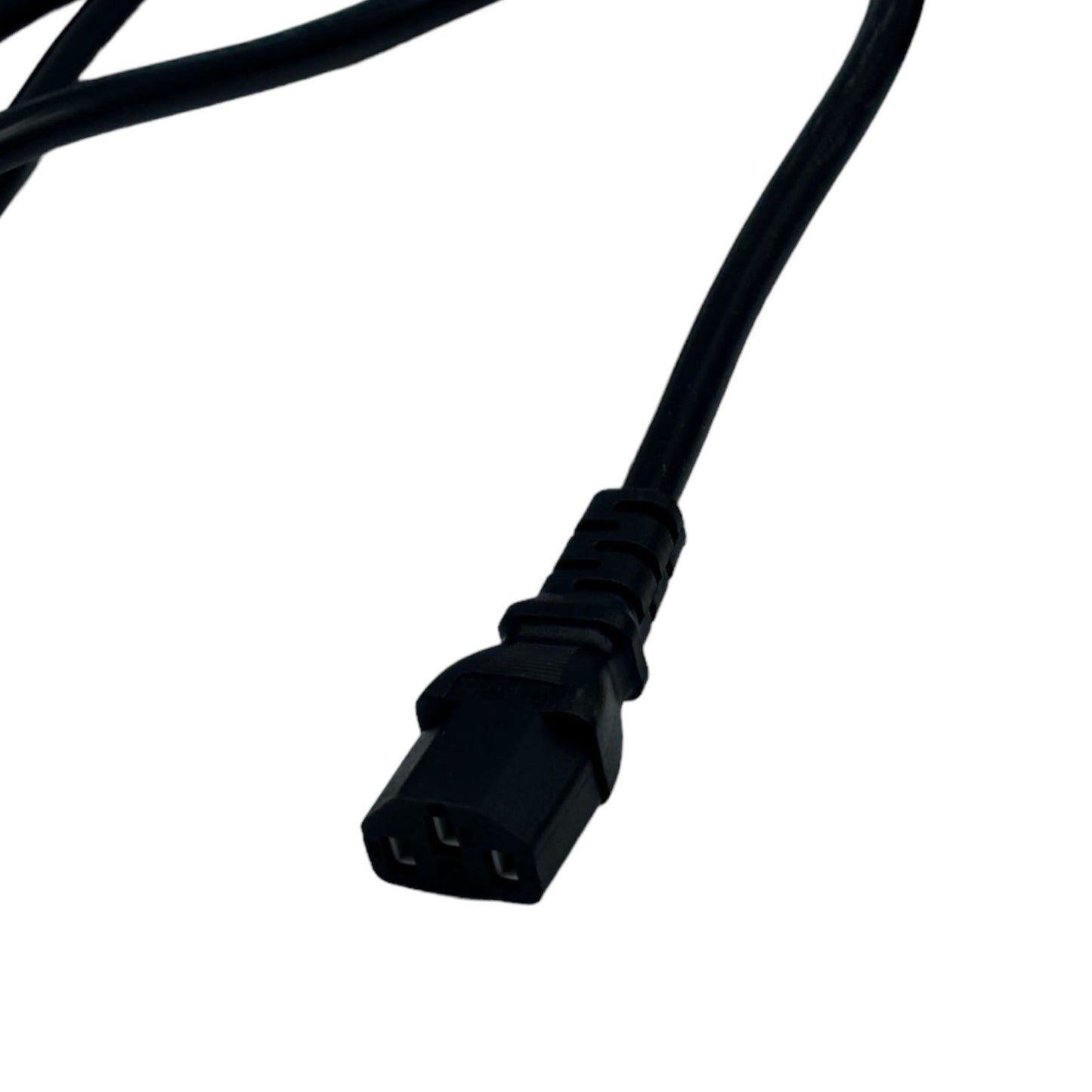 Kaltgeräte Stromkabel 1,8m Netzkabel gewinkelt, gerade Schuko Stecker PC Drucker