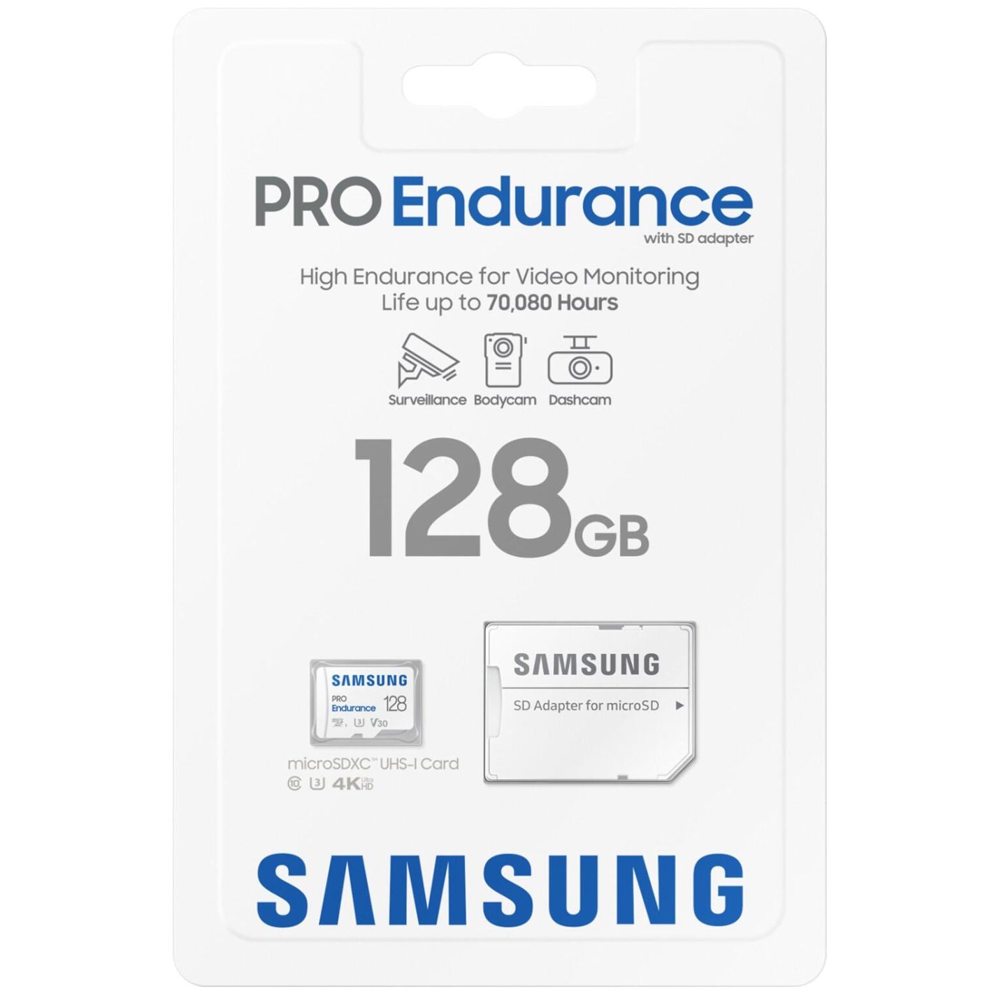 Micro SD Speicherkarte Samsung 128 GB PRO Endurance Memory Card 100 MB/s