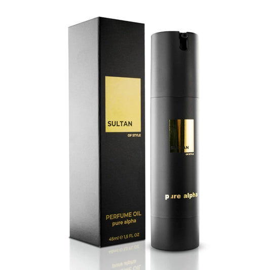 Sultan of Style Pure Alpha Herren Perfume Oil würzig frischer Duft 45 ml