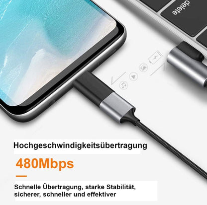 USB Adapter Konverter USB C USB A Micro USB für iPhone 15 Samsung Xiaomi Huawei