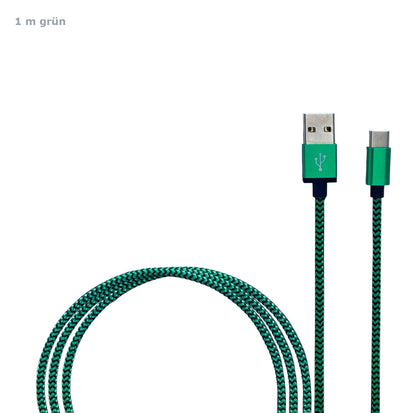 USB C Schnell Ladekabel Datenkabel Kabel 0,5m 1m 2m 3m Samsung Handy Tablet JUFD