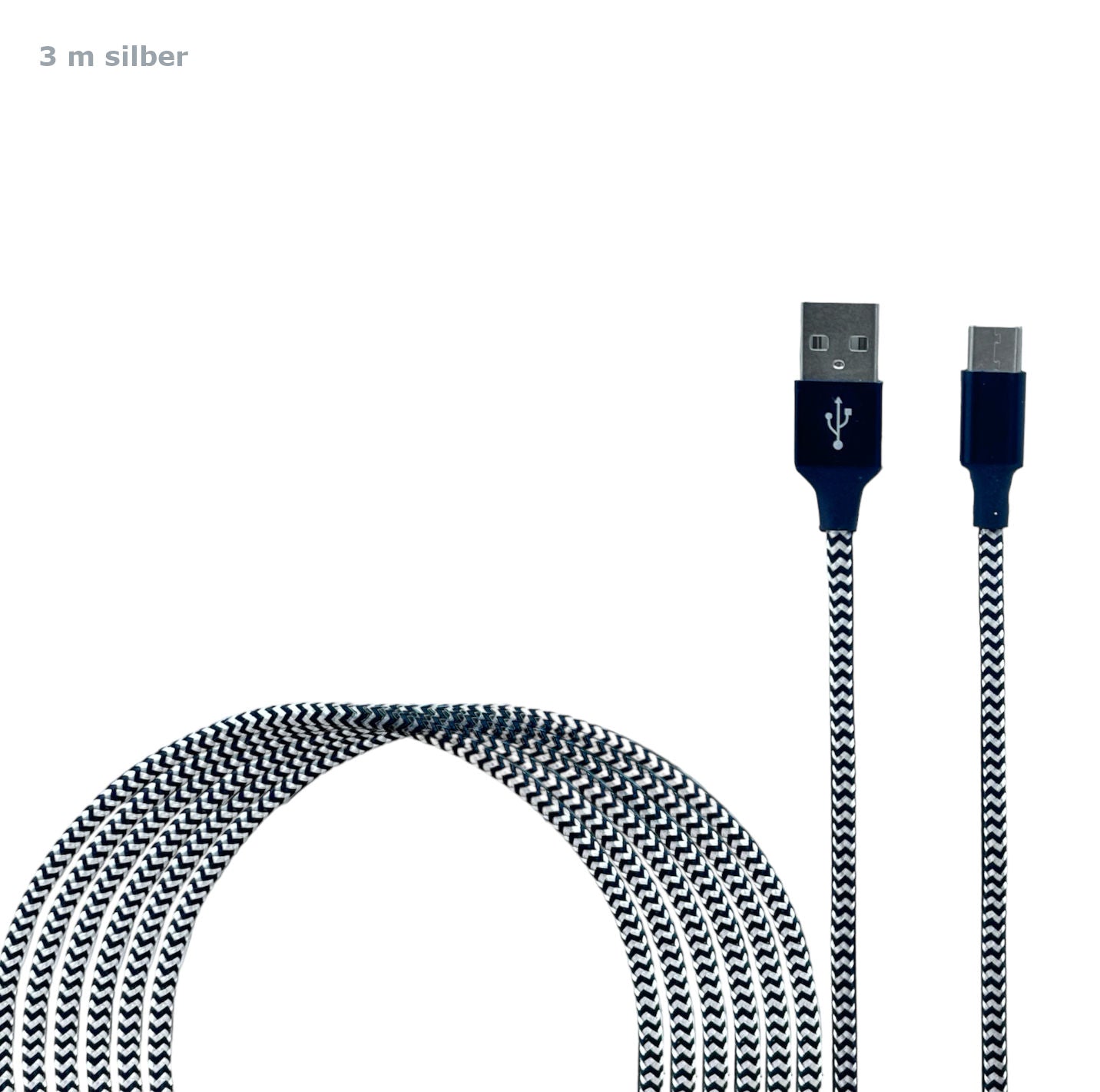 USB C Schnell Ladekabel Datenkabel Kabel 0,5m 1m 2m 3m Samsung Handy Tablet JUFD