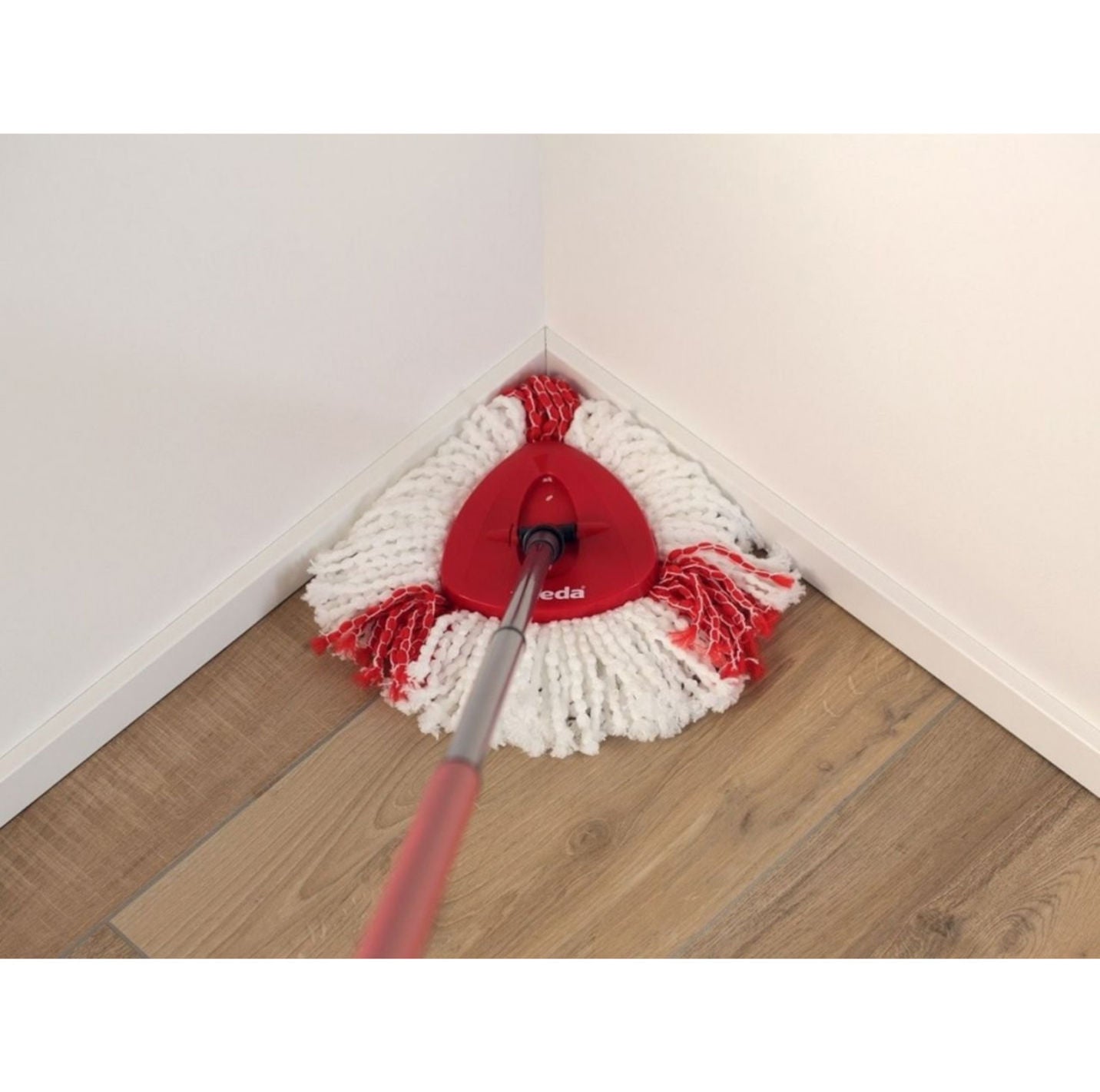 Vileda Ersatzmopp 2er Pack SuperMocio 3x Action Velour EasyWring & Clean