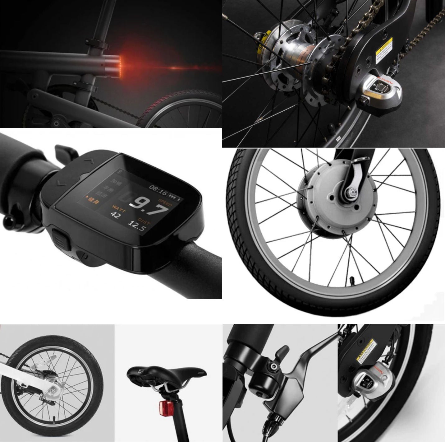 Xiaomi E-Bike Klapprad 25 km/h bis zu 45 km Reichweite klappbar