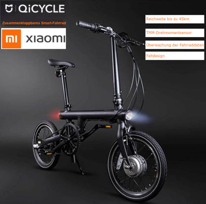 Xiaomi E-Bike Klapprad 25 km/h bis zu 45 km Reichweite klappbar