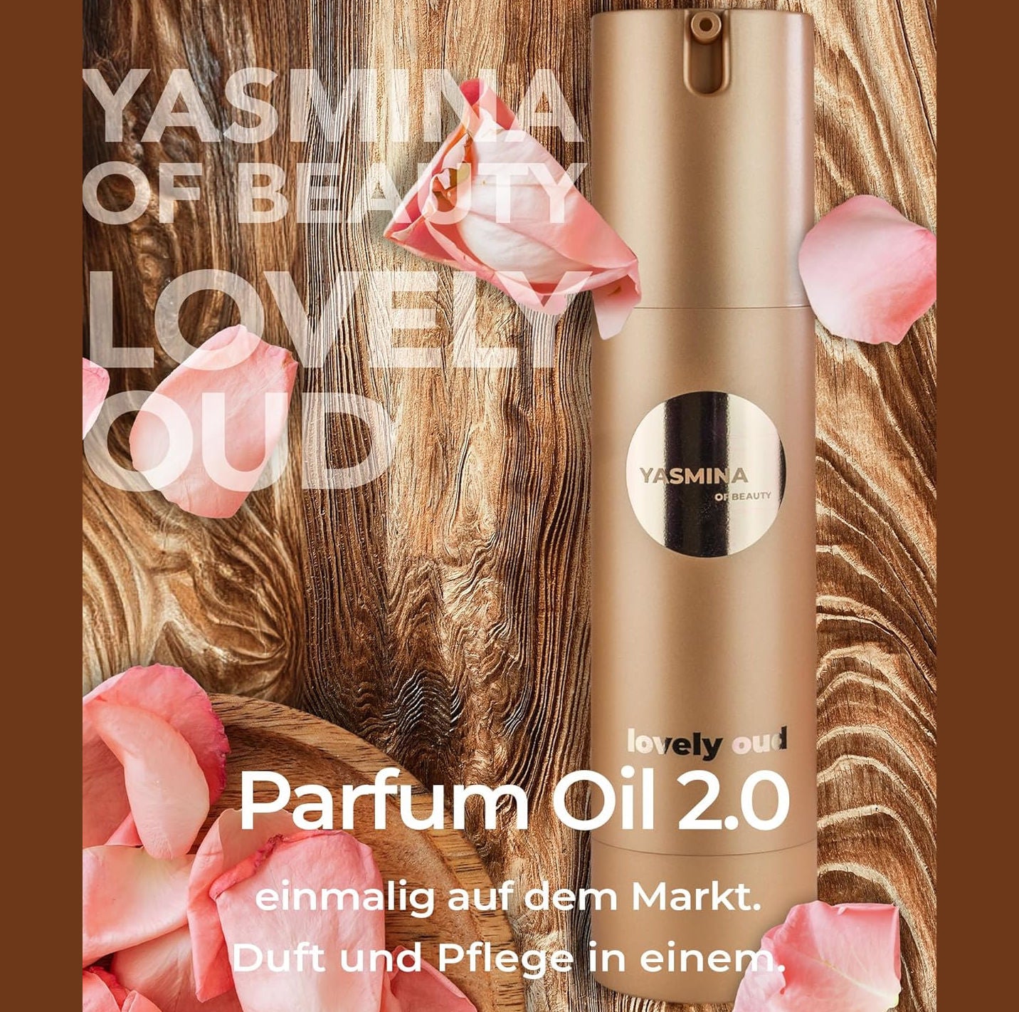 Yasmina of Beauty Damen Perfume Oil blumiger ledriger Duft 45 ml Ätherische Öle