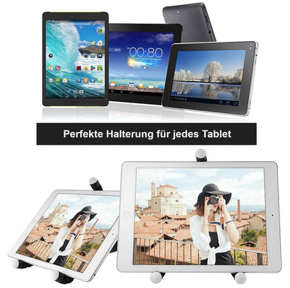 Handy Tablet Halterung Stativ Selfie Stick flexibel Bluetooth Dreibein Klemmen