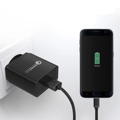 USB Ladegerät 18 W Schnellladegerät Quick Charge 3.0 USB Netzteil Handy Tablet